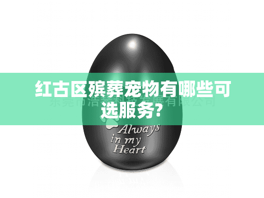 红古区殡葬宠物有哪些可选服务?