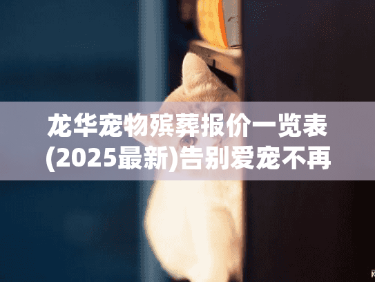 龙华宠物殡葬报价一览表(2025最新)告别爱宠不再慌乱
