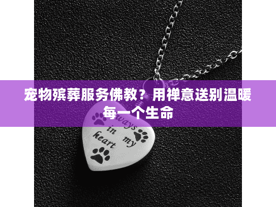 宠物殡葬服务佛教？用禅意送别温暖每一个生命