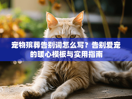 宠物殡葬告别词怎么写？告别爱宠的暖心模板与实用指南