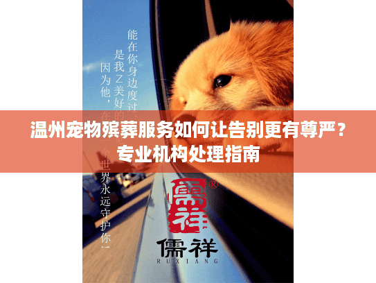 温州宠物殡葬服务如何让告别更有尊严？专业机构处理指南
