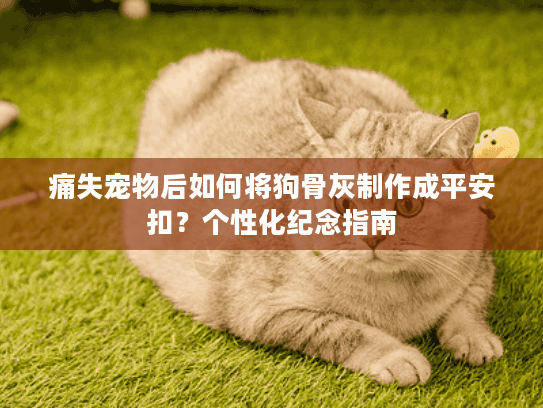痛失宠物后如何将狗骨灰制作成平安扣？个性化纪念指南