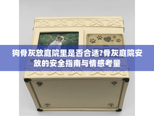 狗骨灰放庭院里是否合适?骨灰庭院安放的安全指南与情感考量