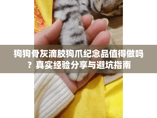 狗狗骨灰滴胶狗爪纪念品值得做吗？真实经验分享与避坑指南