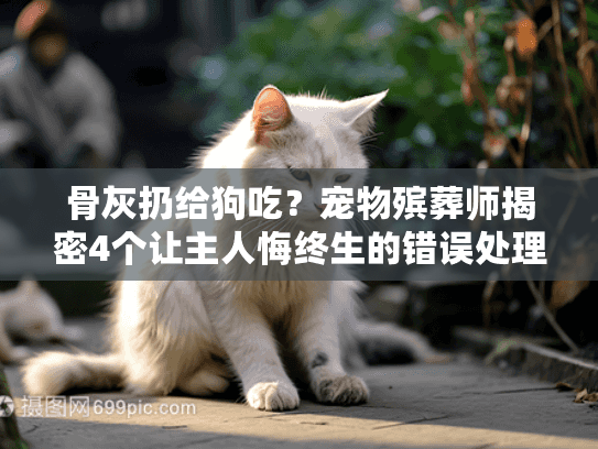 骨灰扔给狗吃？宠物殡葬师揭密4个让主人悔终生的错误处理方式