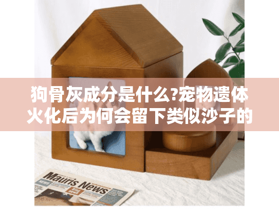 狗骨灰成分是什么?宠物遗体火化后为何会留下类似沙子的残留物?