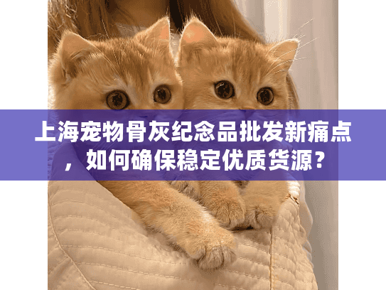 上海宠物骨灰纪念品批发新痛点，如何确保稳定优质货源？