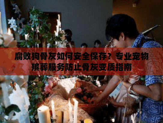 腐败狗骨灰如何安全保存？专业宠物殡葬服务防止骨灰变质指南
