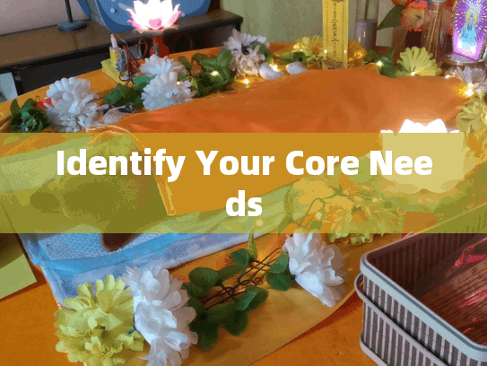 Identify Your Core Needs