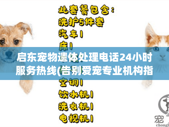 启东宠物遗体处理电话24小时服务热线(告别爱宠专业机构指南)