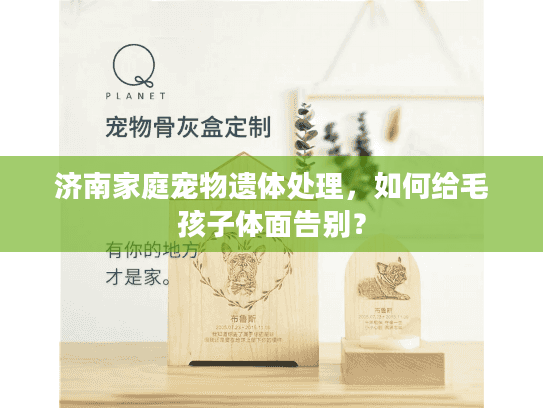 济南家庭宠物遗体处理，如何给毛孩子体面告别？