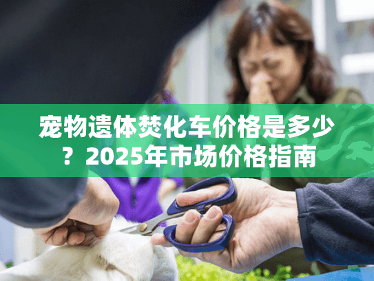 宠物遗体焚化车价格是多少？2025年市场价格指南